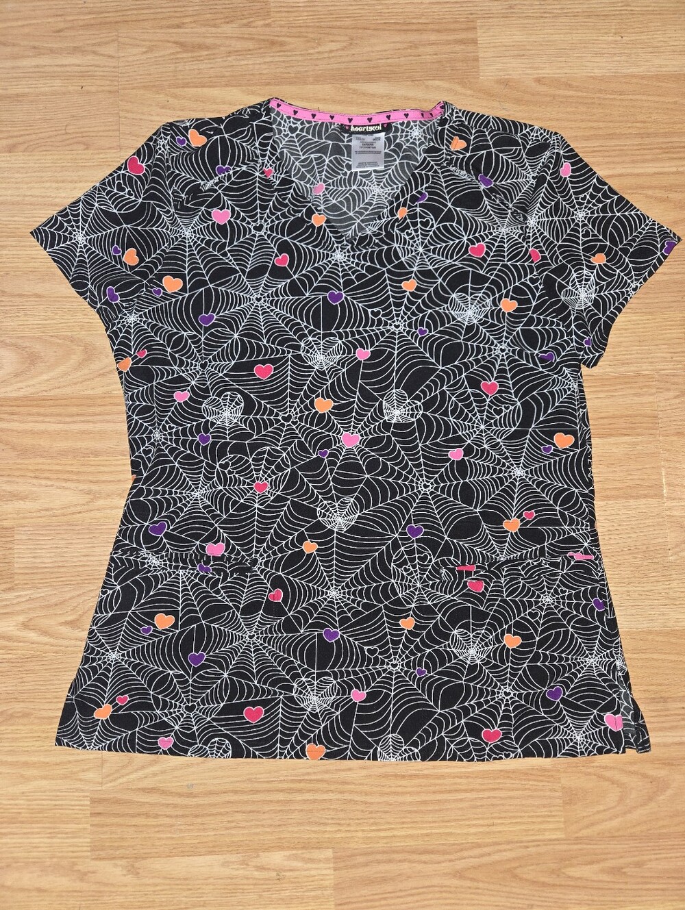 Fun Halloween Scrub Top